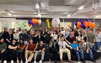 Borong team celebrating the Financial Times No. 1 Asia-Pacific ranking