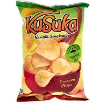 Kusuka Cassava Chips Seaweed 30 x 60g