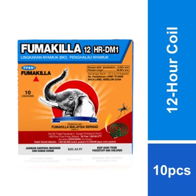 Fumakilla 12Hr-DM1 Coil 10's