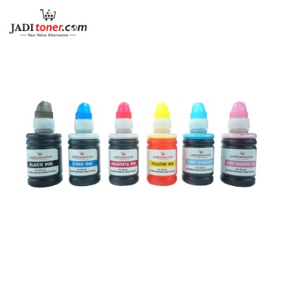 Jadi Refill Ink (6 in 1 Full Set - 100ml) For Epson   HP   Canon   Brother   Lexmark Inkjet Printer (UNIVERSAL) (10 Units)