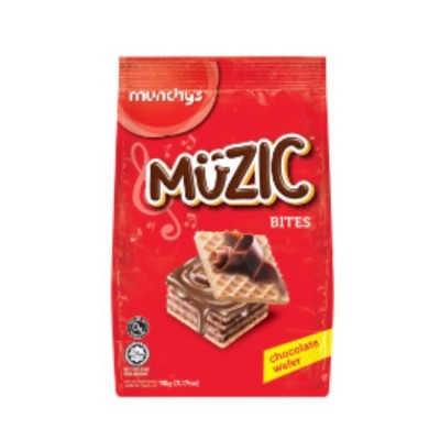 Munchys Muzic Chocolate Wafer 90 g [KLANG VALLEY ONLY]