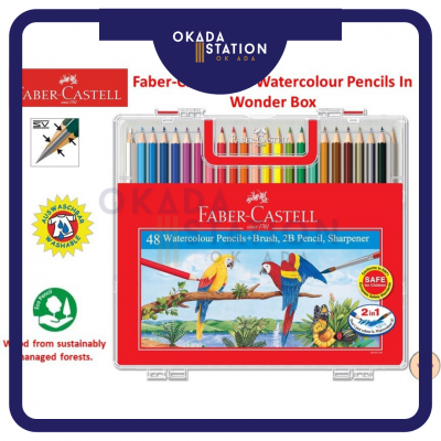 Faber Castell Watercolour Pencils Wonder Box - ( 12 L )