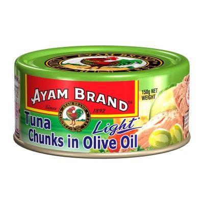 Ayam Brand Tuna Chunks in Olive Oil 150g