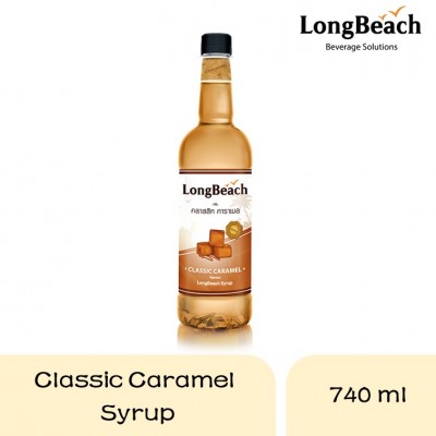 Long Beach Classic Caramel Syrup 740ml