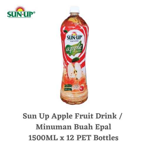 Sun Up - Apple Ready-To-Drink Fruit Drink (12 bottles x 1500ml)