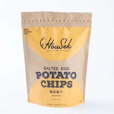 Golden Salted Egg Potato Chips 125g (40 units Per Carton)