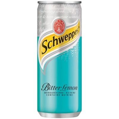Schweppes BITTER LEMON 320 ml [KLANG VALLEY ONLY]
