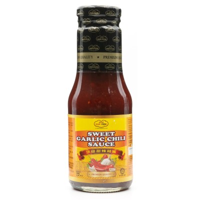 Man Fook Halal and Vegan Sweet Garlic Chili Sauce (300gm x 24)