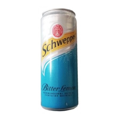 Schweppes Bitter Lemon 320ml x 12 cans (12 Units Per Outer)