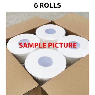 Jumbo Paper Rolls - 6 Rolls