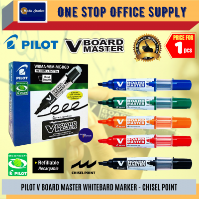 Pilot Whiteboard V Board Master Chisel - ( Orange Colour )