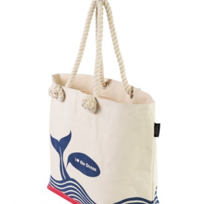 # RB 130 I LOVE THE OCEAN - TOSSA Fashion Cotton Bag (25 Units Per Carton)