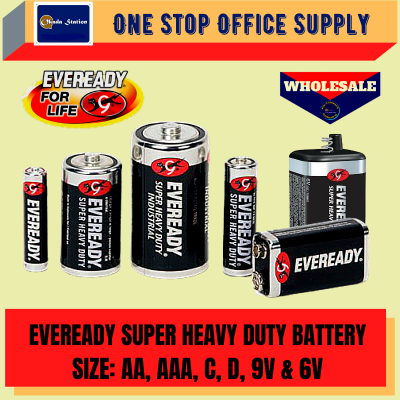 6V MODEL - Eveready Super Heavy Duty Battery