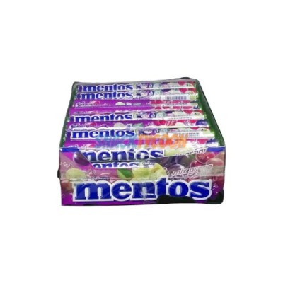 Mentos Chewy Dragees Grape 24 x 37g