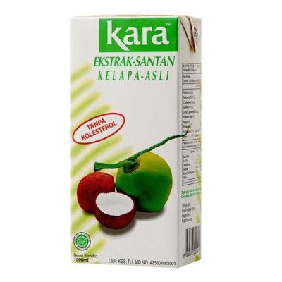 Kara COCONUT CREAM EXTRACT 1 litre