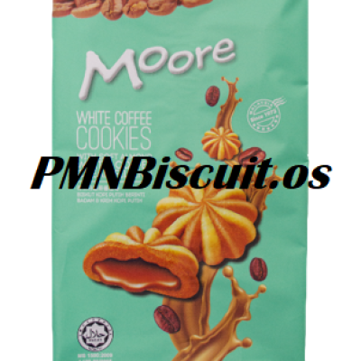 PMN Biscuit - Moore White Coffee Cookies 80g x 40