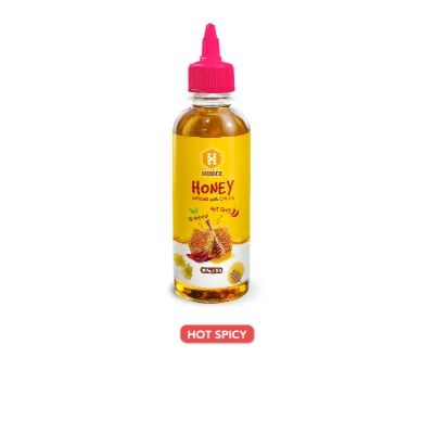 Hobee Spicy Honey ( Hot -Spicy) 300g (12 Units Per Carton)