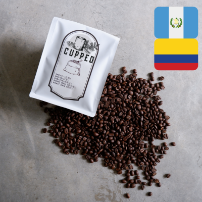 [1KG] BLEND GUATEMALA + COLOMBIA, MEDIUM, 100% Roasted Arabica Coffee Bean