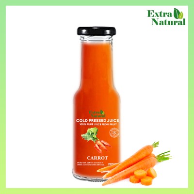 [Extra Natural] Frozen Cold Pressed Carrot Juice 290ml (20 units per carton)