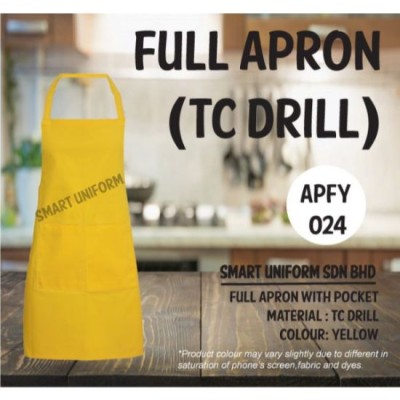 Full Apron TC Drill Yellow APFY024