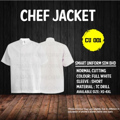 Chef Jacket CU 001 (SIZE : XS - 2XL)