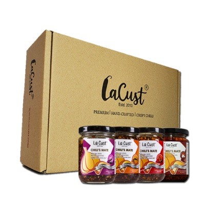 LaCust Chili's Mate Series 4 Flavors Set (760g Per Unit)