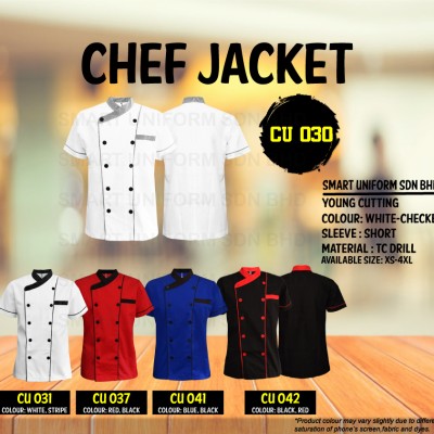 Chef Jacket CU 041 (SIZE : XS - 2XL)
