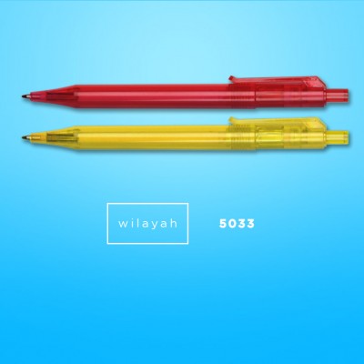 WILAYAH - Plastic Ball Pen  (1000 Units Per Carton)