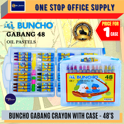 Buncho Gabang Oil Pastel Crayon - ( 48'S Colour )