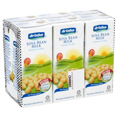 Drinho Soya Bean Milk 4x6x250ml