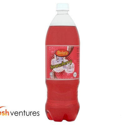 Maduria Strawberry Carbonated Drink 1.25L
