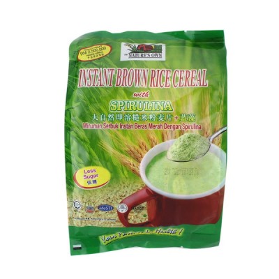 Nature's Own Instant Brown Rice Cereal with Spirulina 30g x 12 's