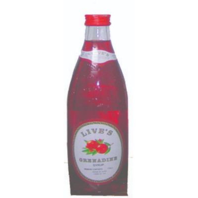 Cocktail Colouring Syrup from Taiwan - Granada (Red) (12 Units Per Carton)