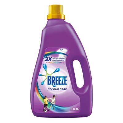 Breeze Detergent Liquid Color Care 3.8kg [KLANG VALLEY ONLY]