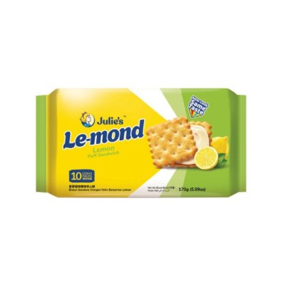 Julie's Le-mond Lemon Puff Sandwich 170g