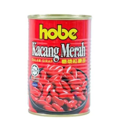 HOBE Red Kidney Beans Kacang Merah Dalam Sirap 425g