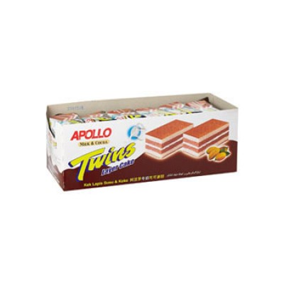 Apollo Milk & Cocoa Twins Layer Cake 12's