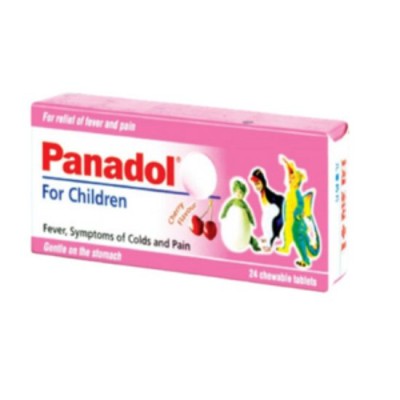 PANADOL FOR CHILDREN TABLETS 120MG 24'S
