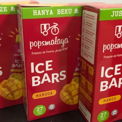 Pops Malaya Ice Bar Mango 6 tubes x 45ml