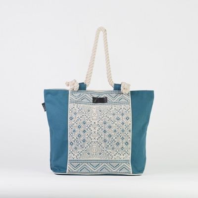 # RB 121 - TOSSA Fashion Cotton Bag - dark blue (500 gm. Per Unit)
