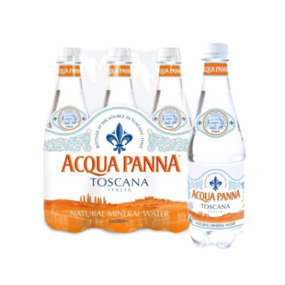 ACQUA PANNA Still Natural Mineral water PET 500ml (Plastic) [KLANG VALLEY ONLY]