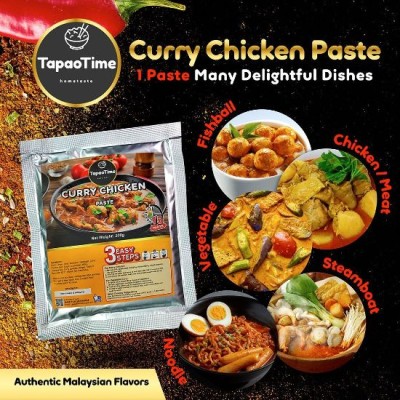 TapaoTime Curry Chicken Paste 200g foilpack
