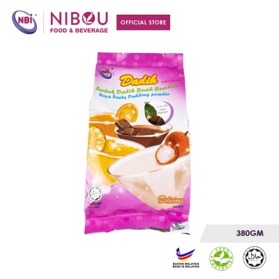 Nibou (NBI) DADIH Soya Fruits Yam Pudding Powder (380gm X 24)