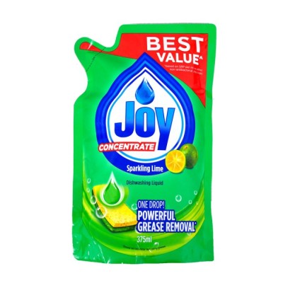 JOY Sparkling Lime Dishwashing Liquid Refill 375ml