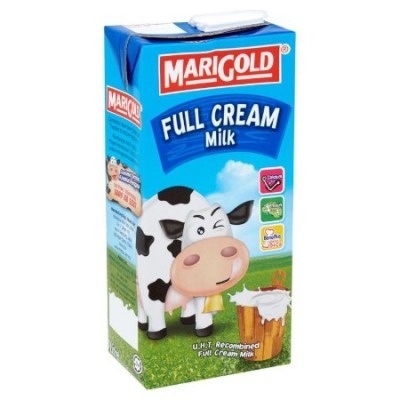 MARIGOLD UHT Full Cream Milk 1L (12 Units Per Carton)