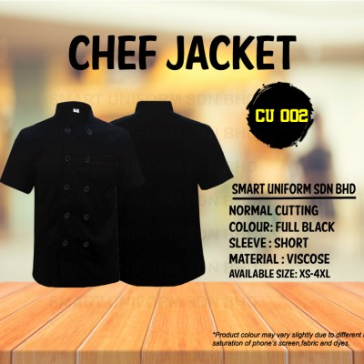 Chef Jacket CU 002 (SIZE : XS - 2XL)