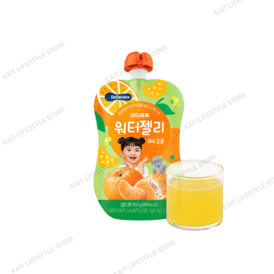 BEBECOOK Very First Water Jelly Drink (100g) [12m+] - Jeju Tangerine