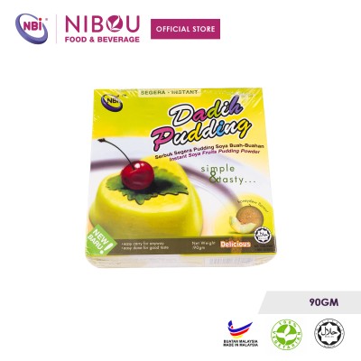 Nibou (NBI) DADIH Instant Soya Fruits Honeydew Pudding Powder (90gm X 24)