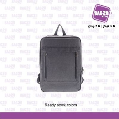 Bag2u Laptop Backpack (Black) BP139 (1000 Grams Per Unit)