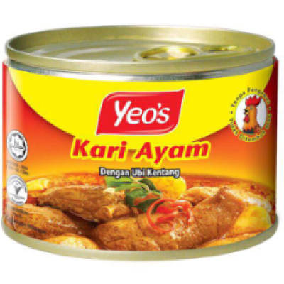 Yeos Chicken Curry with Potato 145 gm [KLANG VALLEY ONLY]